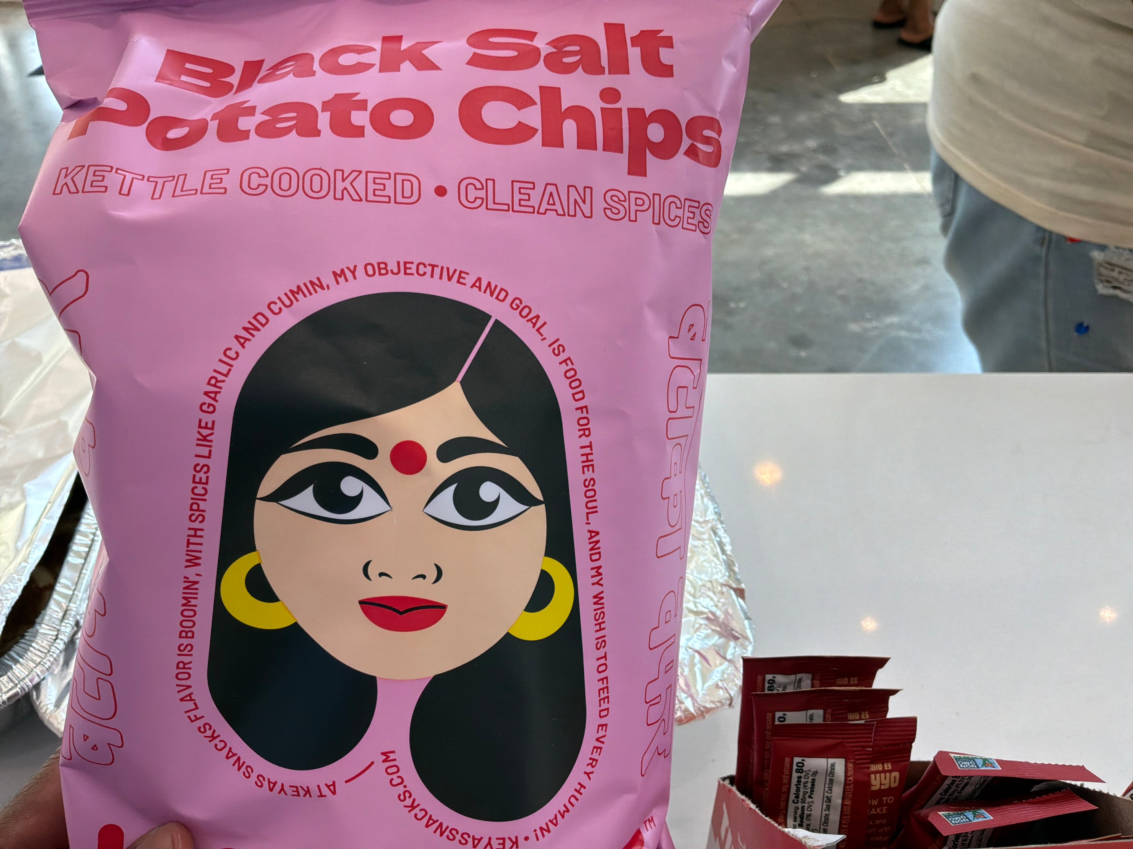 Keya’s Black Salt Potato Chips