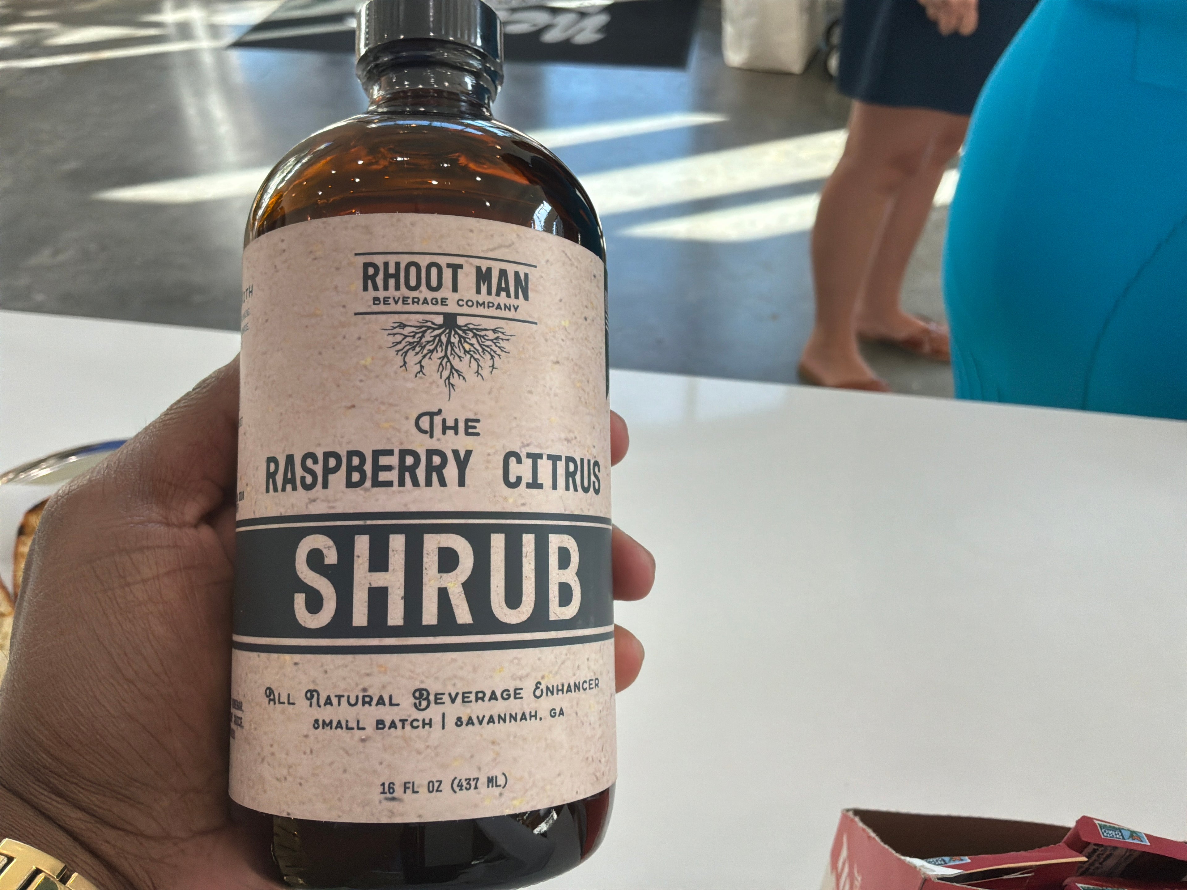 Rhoot Man Shrub - Raspberry Citrus